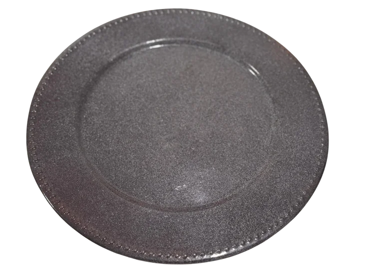 Bajo plato Gris